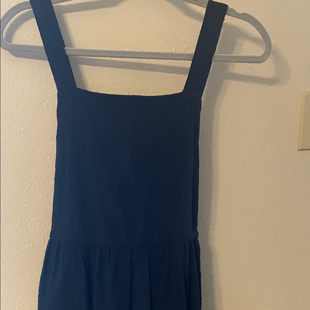 LOFT Navy Blue Sleeveless Dress